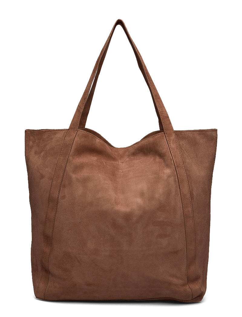Becksöndergaard - Suede Eden Bag - shoppers - brown - 1