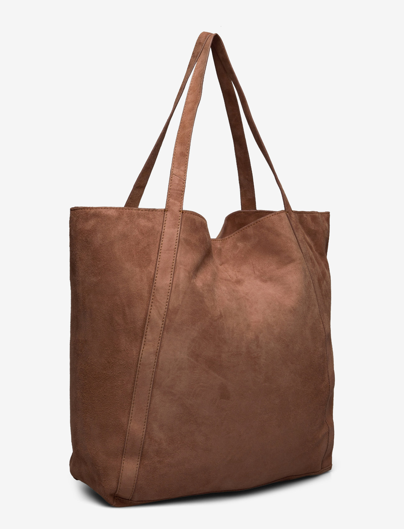 Becksöndergaard - Suede Eden Bag - shoppers - brown - 2