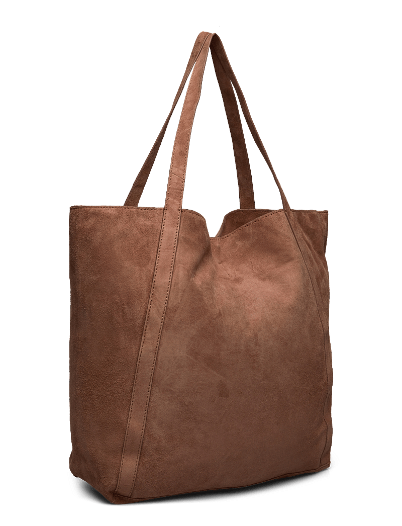 Becksöndergaard - Suede Eden Bag - shoppers - brown - 2