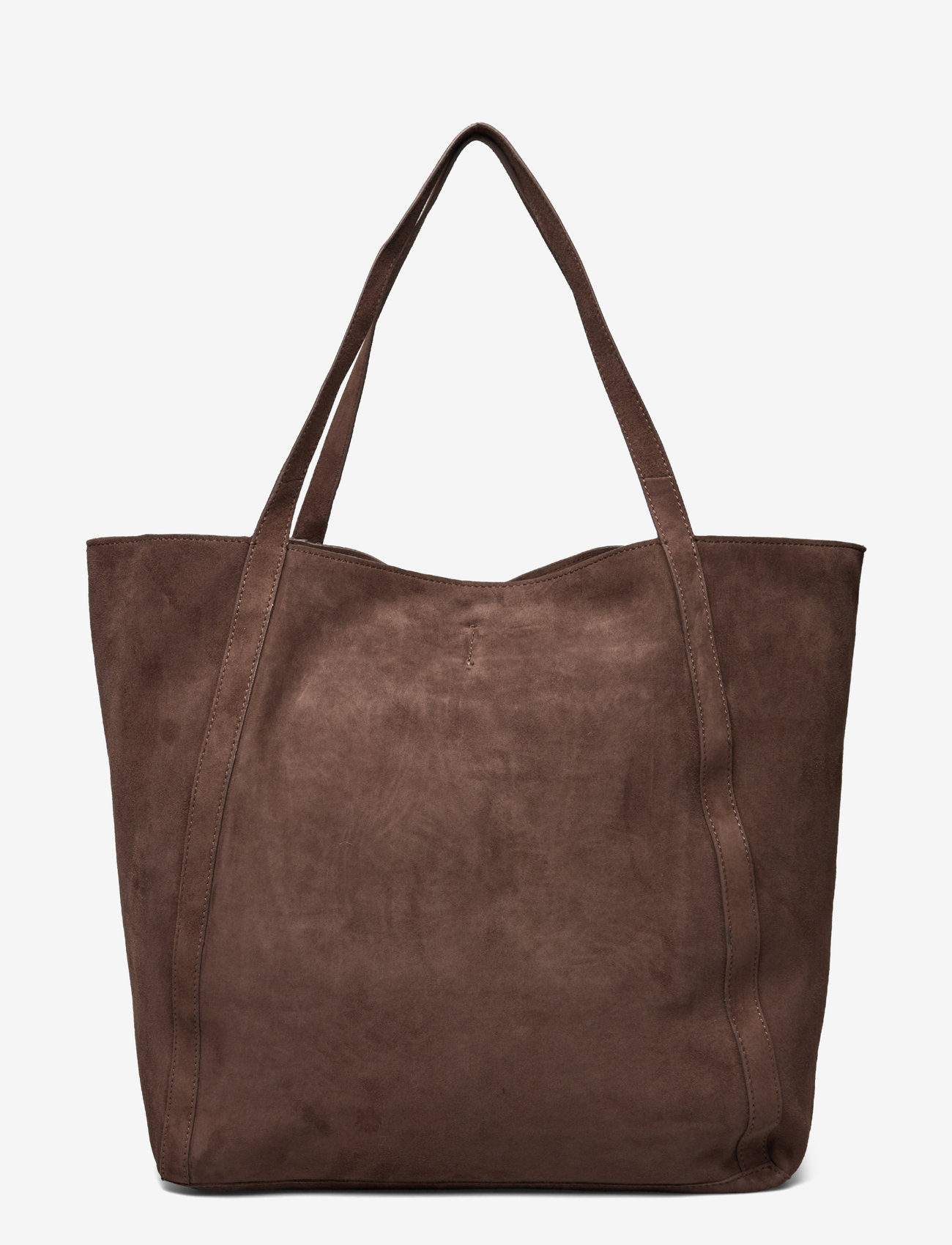 Becksöndergaard - Suede Eden Bag - tote bags - hot fudge brown - 1