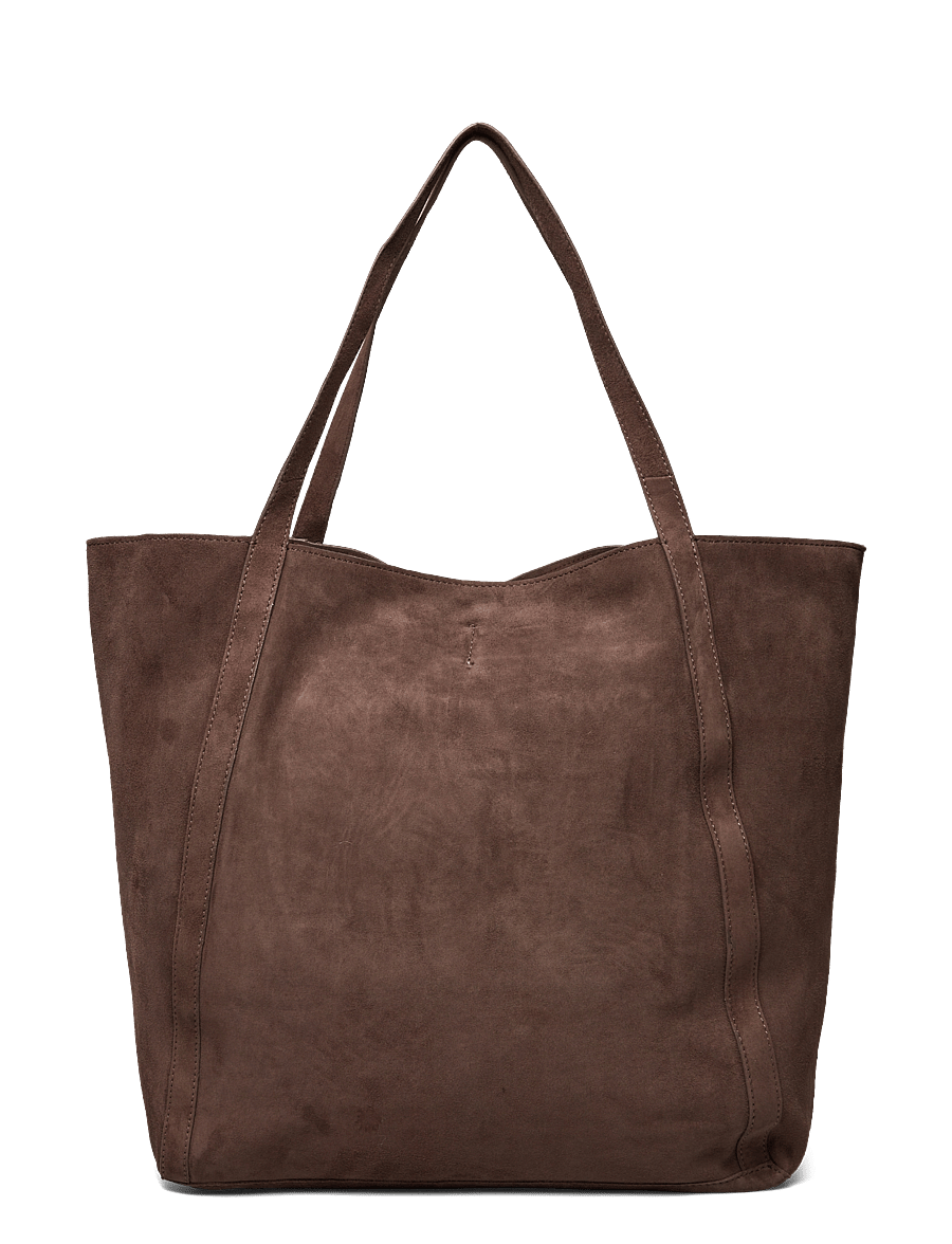 Becksöndergaard - Suede Eden Bag - shoppers - hot fudge brown - 1