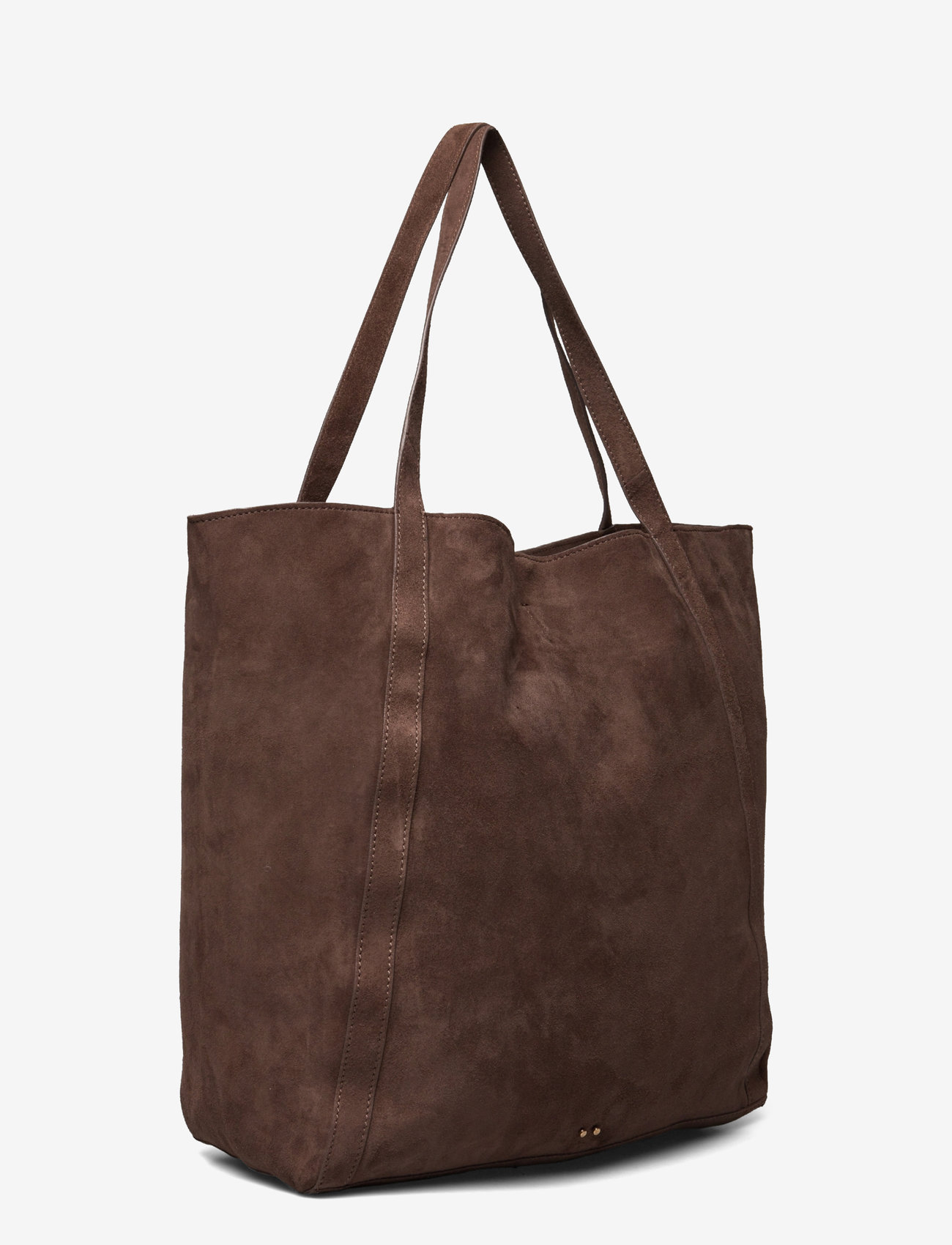 Becksöndergaard - Suede Eden Bag - tote bags - hot fudge brown - 2