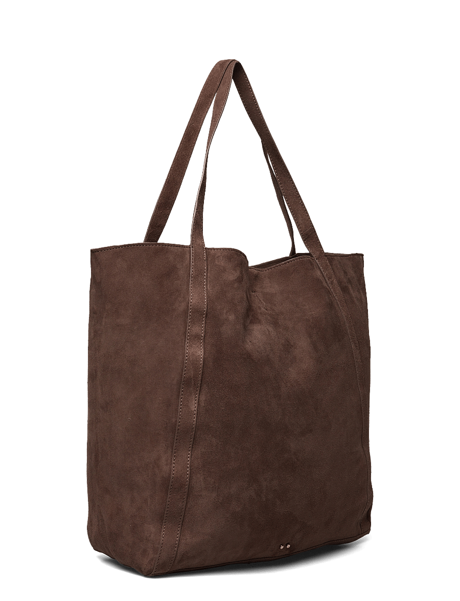 Becksöndergaard - Suede Eden Bag - shoppers - hot fudge brown - 2