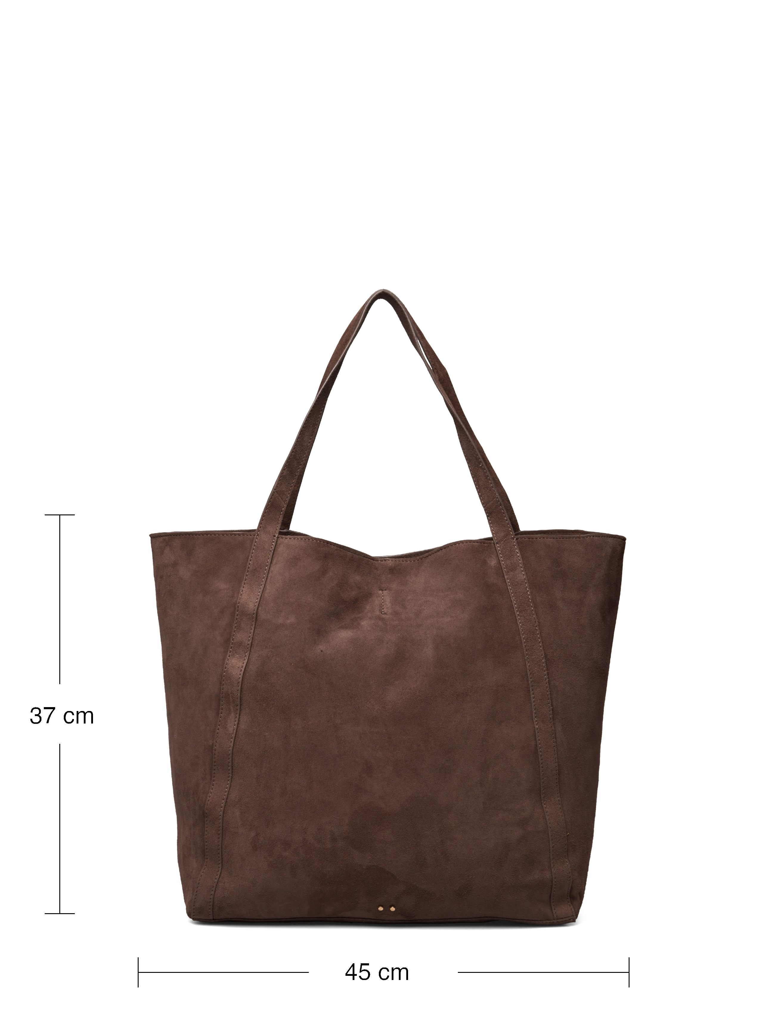 Becksöndergaard - Suede Eden Bag - aksessuaarid - hot fudge brown - 4