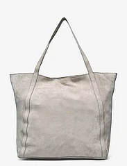 Becksöndergaard - Suede Eden Bag - tote bags - porpoise gray - 0