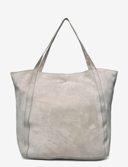 Becksöndergaard - Suede Eden Bag - tote bags - porpoise gray - 1