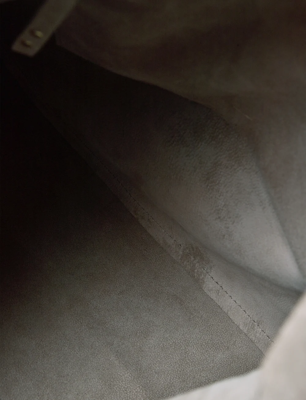 Becksöndergaard - Suede Eden Bag - tote bags - porpoise gray - 3