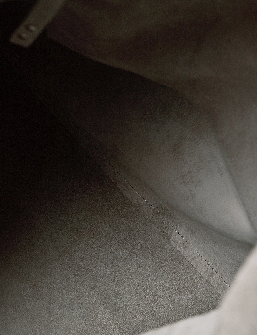 Becksöndergaard - Suede Eden Bag - cabas - porpoise gray - 3