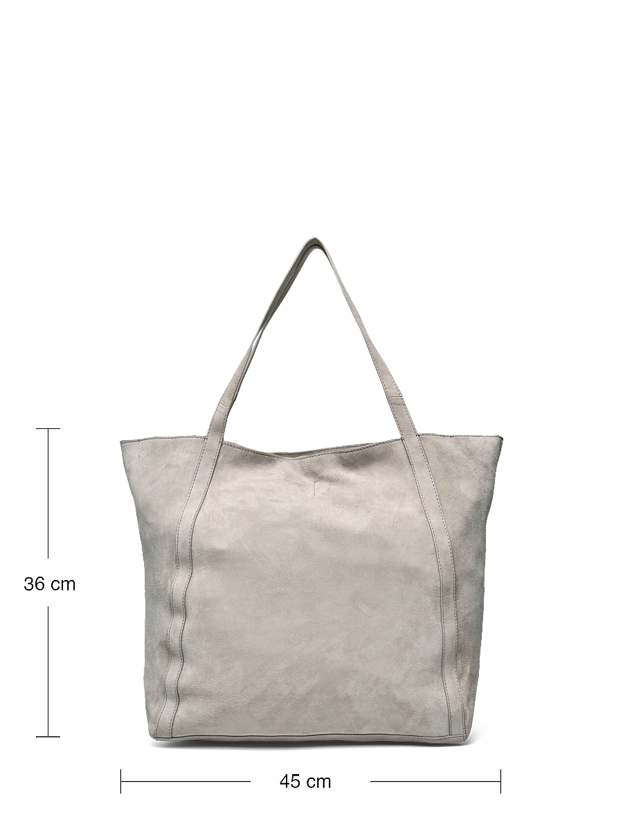 Becksöndergaard - Suede Eden Bag - shoppere - porpoise gray - 4