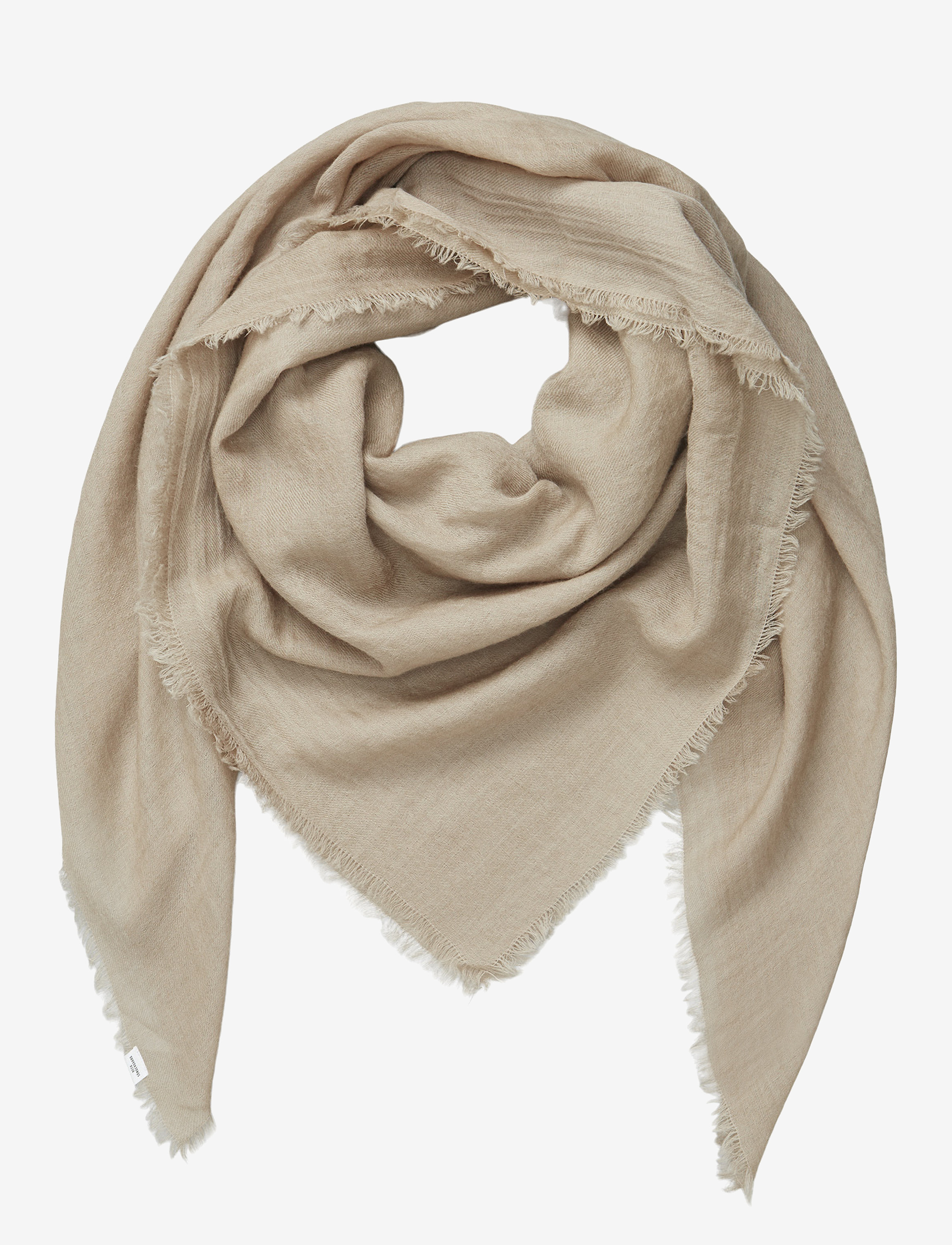 BECKSÖNDERGAARD Mill Schal Beige - One Size - Damen