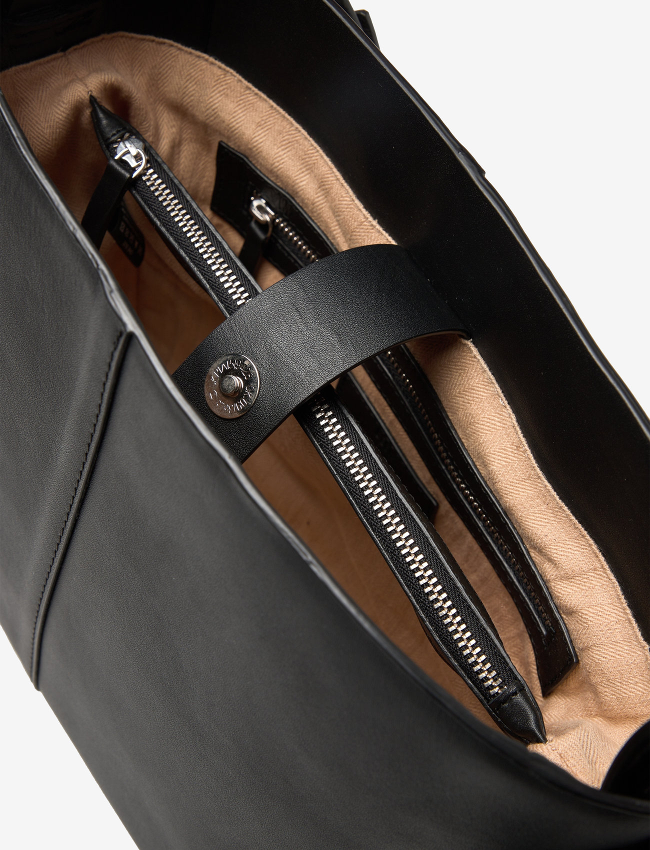 Becksöndergaard - Nappa Fraya Small Bag - særlige begivenheder - black - 3