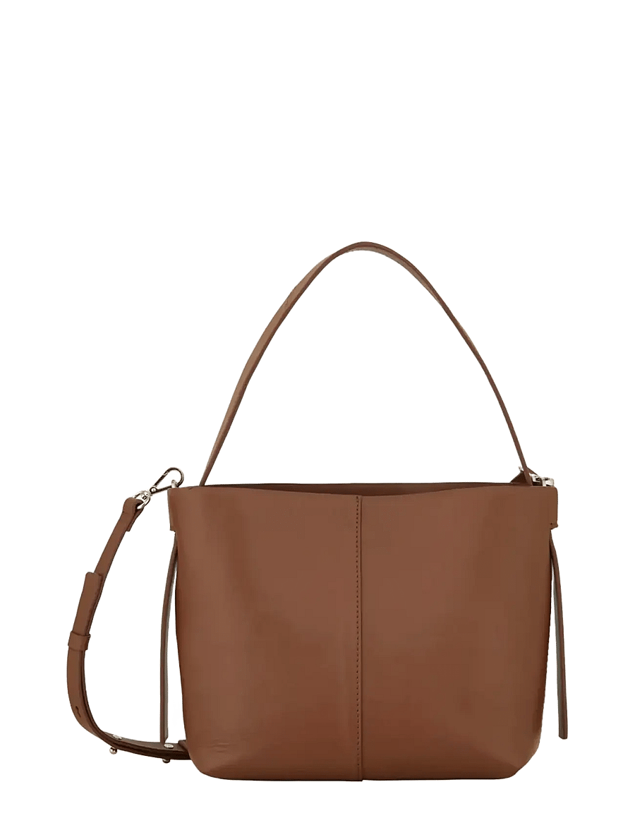 Becksöndergaard - Nappa Fraya Small Bag - modetrends - mocha brown - 0