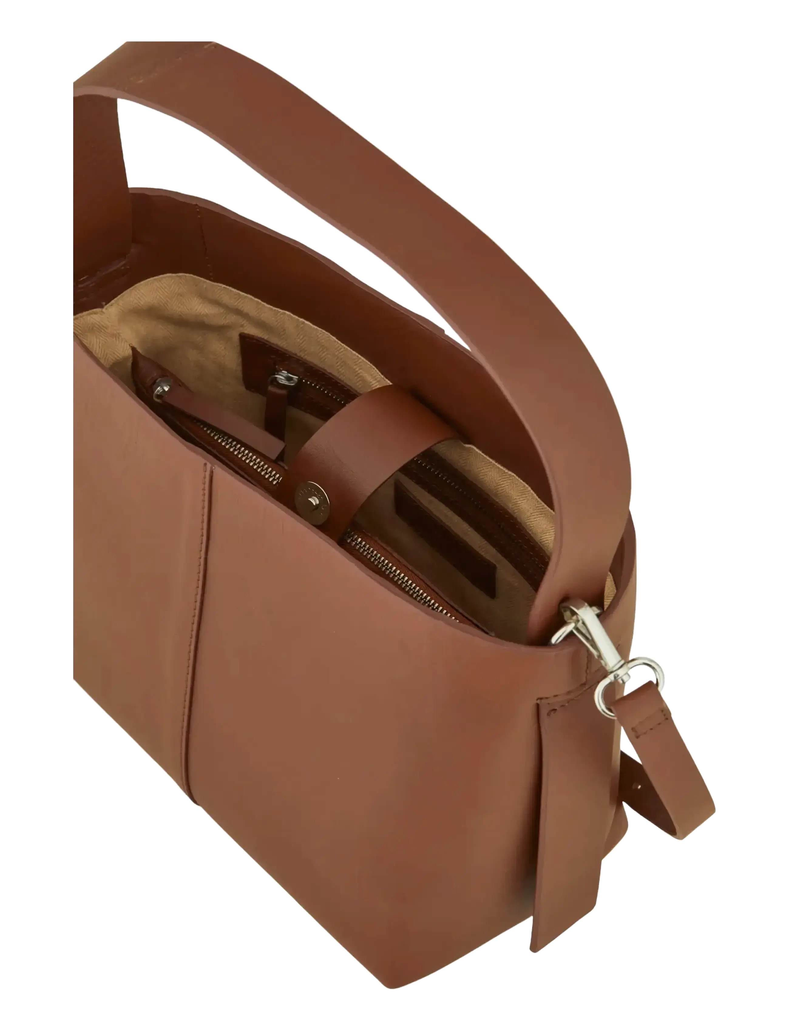 Becksöndergaard - Nappa Fraya Small Bag - festtøj til outletpriser - mocha brown - 1