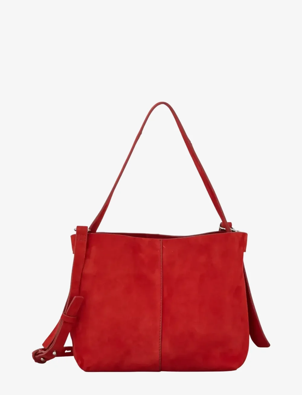 Becksöndergaard - Suede Fraya Small Bag - speciella tillfällen - adrenaline red - 0