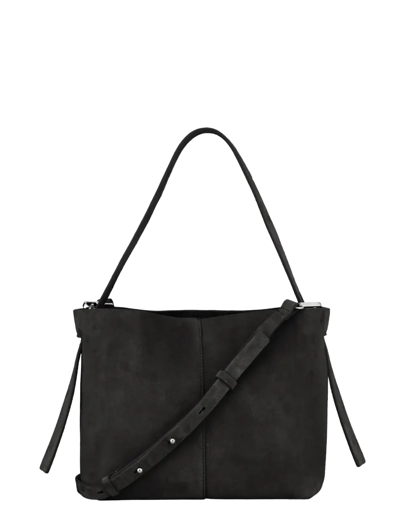 Becksöndergaard Suede Fraya Small Bag - Bags - BLACK / black