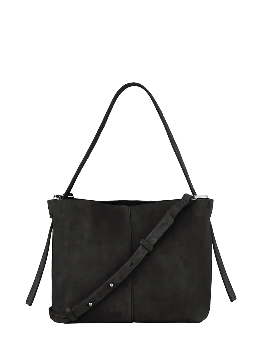 Becksöndergaard - Suede Fraya Small Bag - fashion trends - black - 0