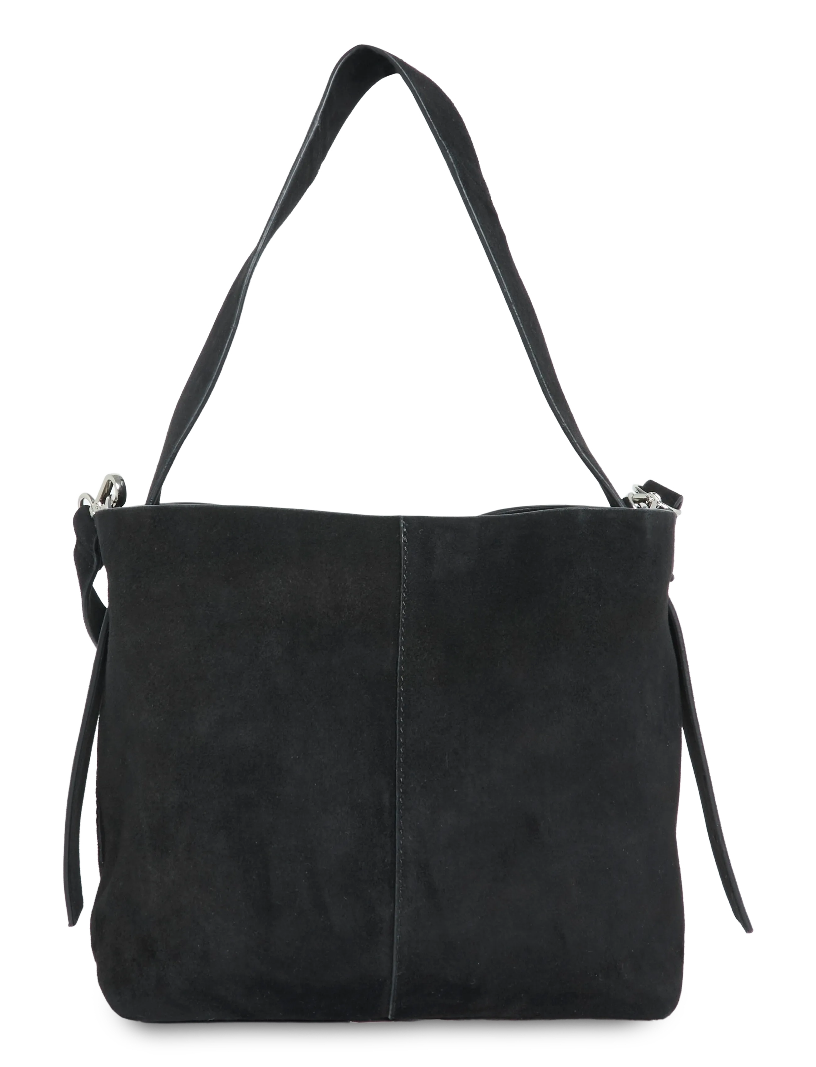 Becksöndergaard - Suede Fraya Small Bag - festtøj til outletpriser - black - 1