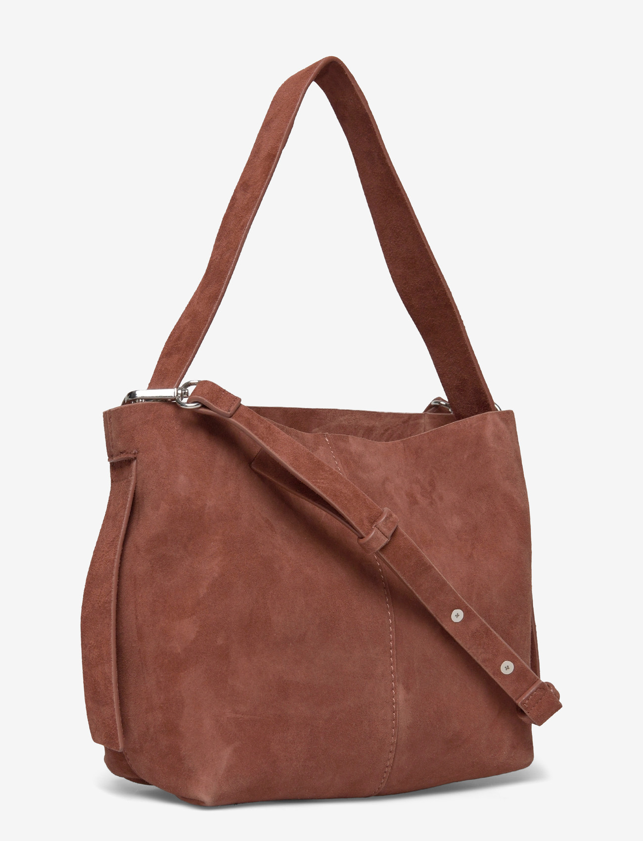 Becksöndergaard - Suede Fraya Small Bag - festmode zu outlet-preisen - brown tortoise shell - 2