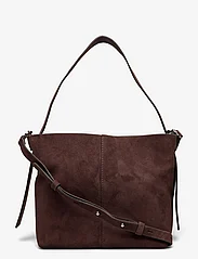 Becksöndergaard - Suede Fraya Small Bag - party wear at outlet prices - hot fudge brown - 0