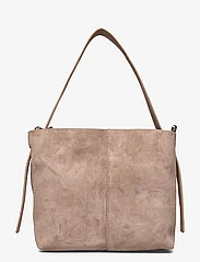 Becksöndergaard - Suede Fraya Small Bag - ballīšu apģērbs par outlet cenām - moral gray - 1