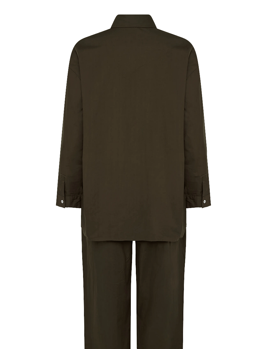 Becksöndergaard - Essential Pyjamas Set - pyjamas - hot fudge brown - 1