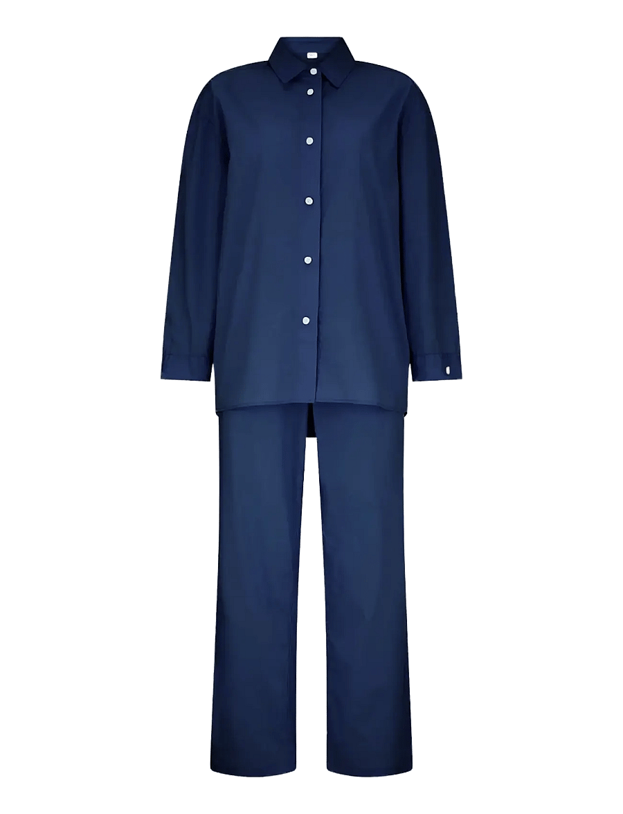 Becksöndergaard - Essential Pyjamas Set - pyjamas - navy blue - 0