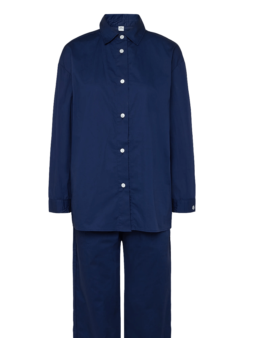 Becksöndergaard - Essential Pyjamas Set - pyjamas - navy blue - 0
