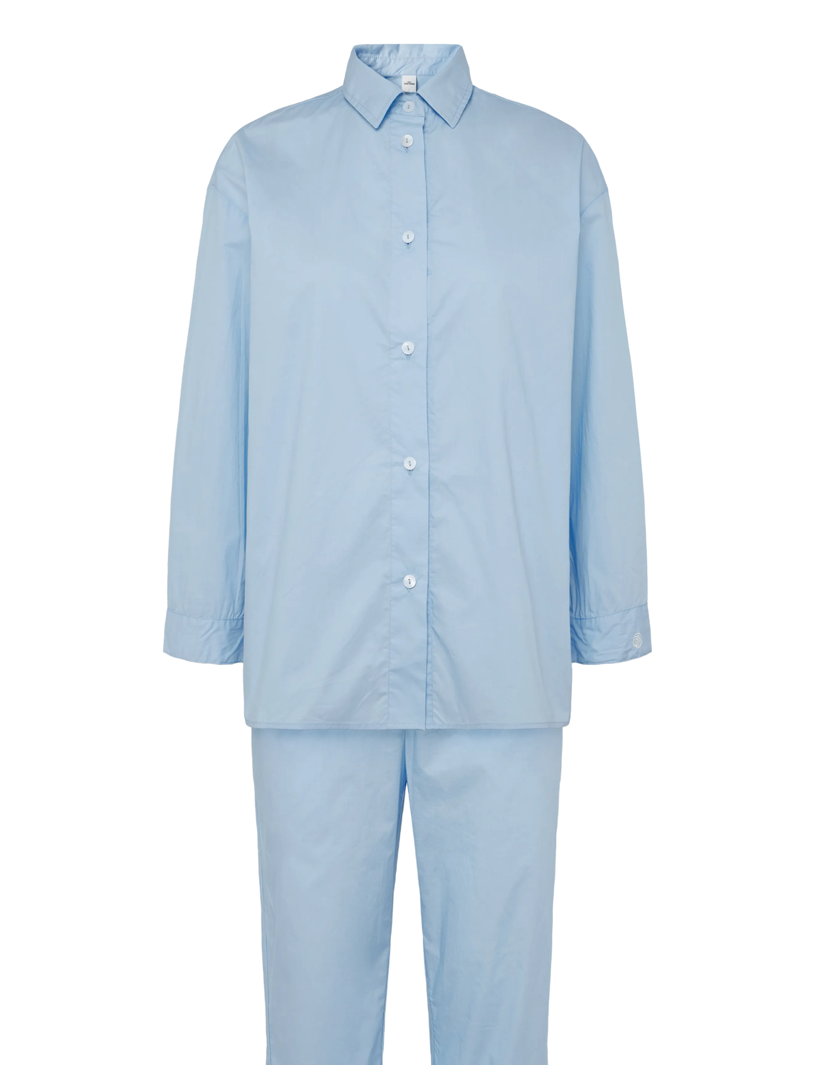 Becksöndergaard Essential Pyjamas Set - Pyjamas - SHIRT BLUE / blue