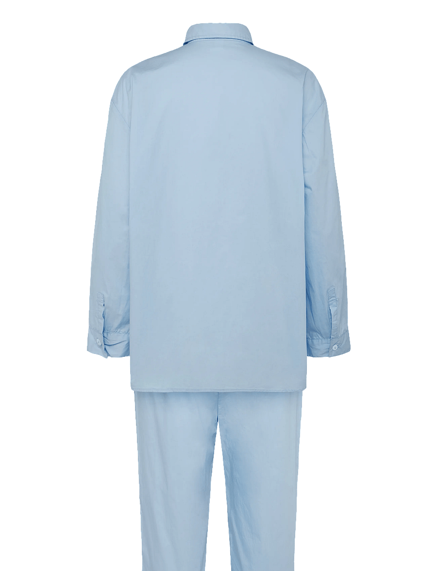 Becksöndergaard - Essential Pyjamas Set - pyjamas - shirt blue - 1