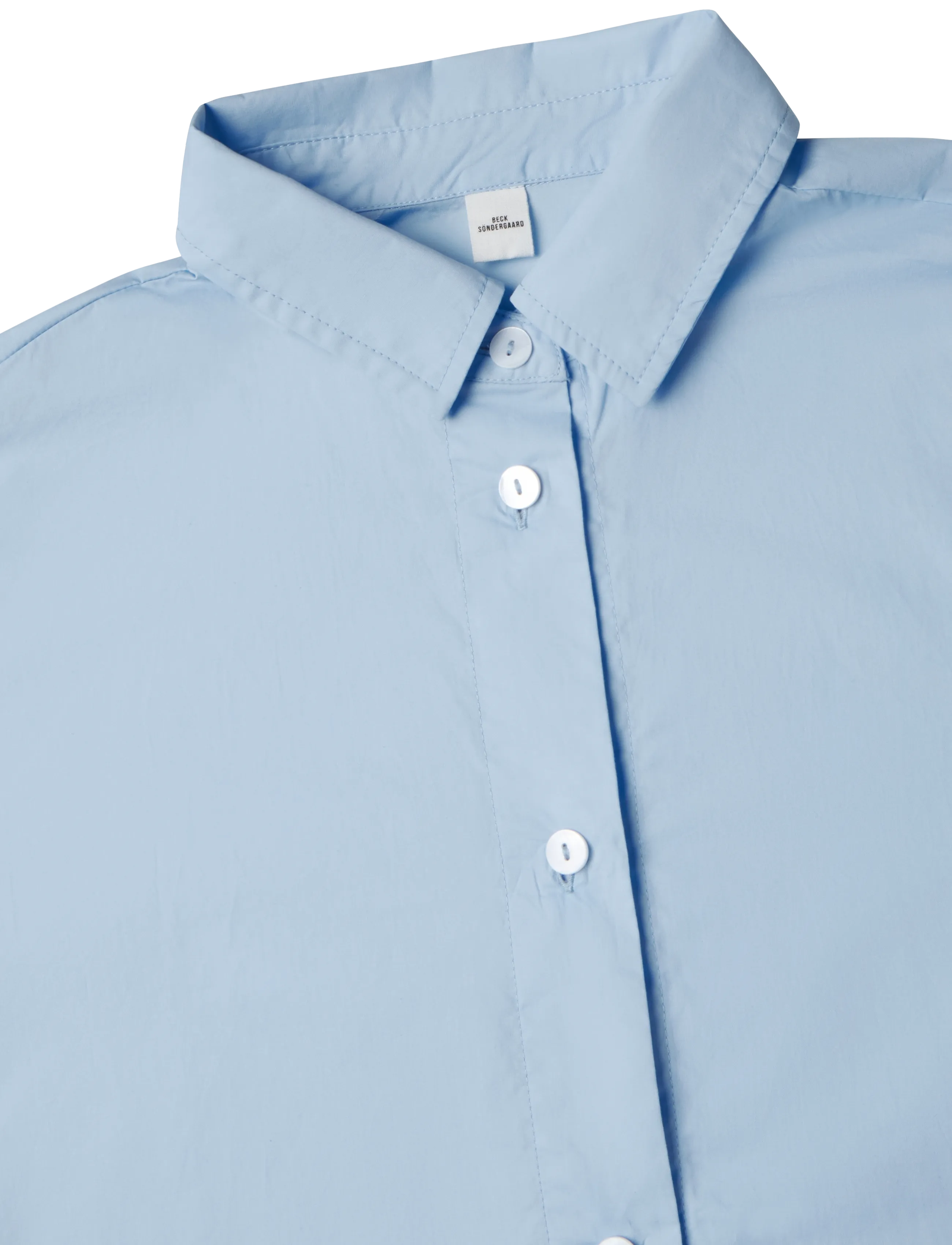Becksöndergaard - Essential Pyjamas Set - pyjamas - shirt blue - 4