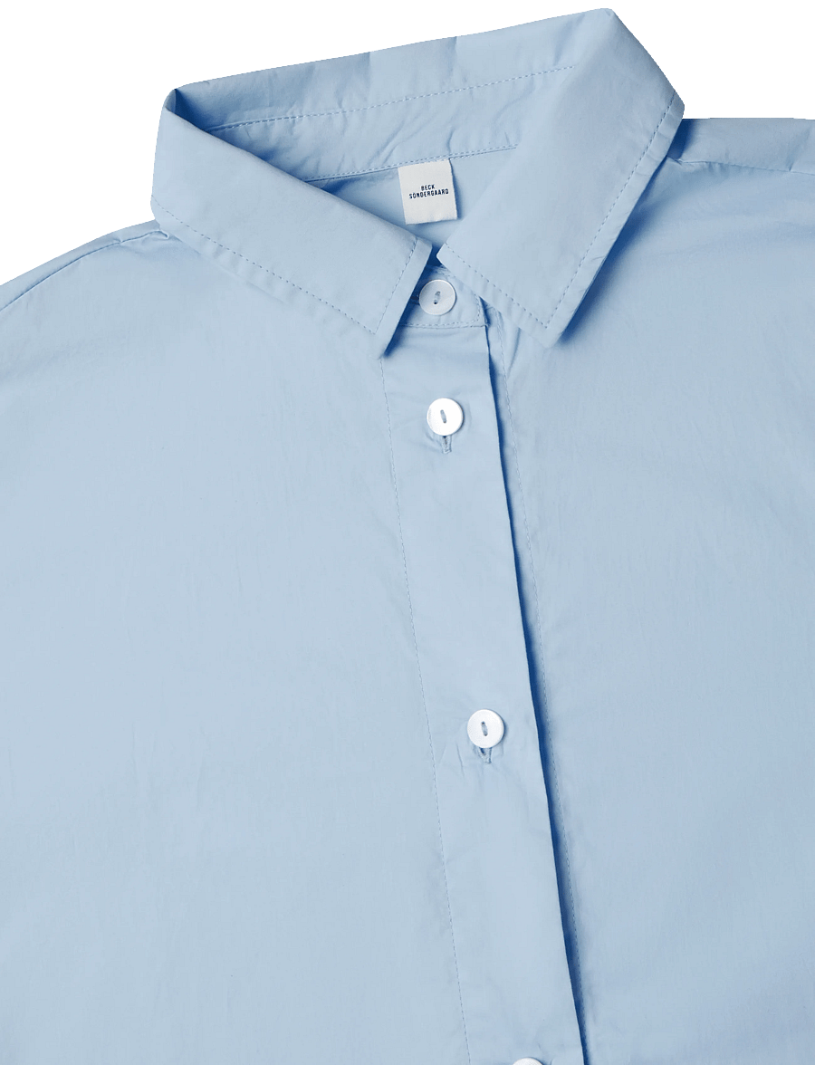 Becksöndergaard - Essential Pyjamas Set - pyjamas - shirt blue - 4