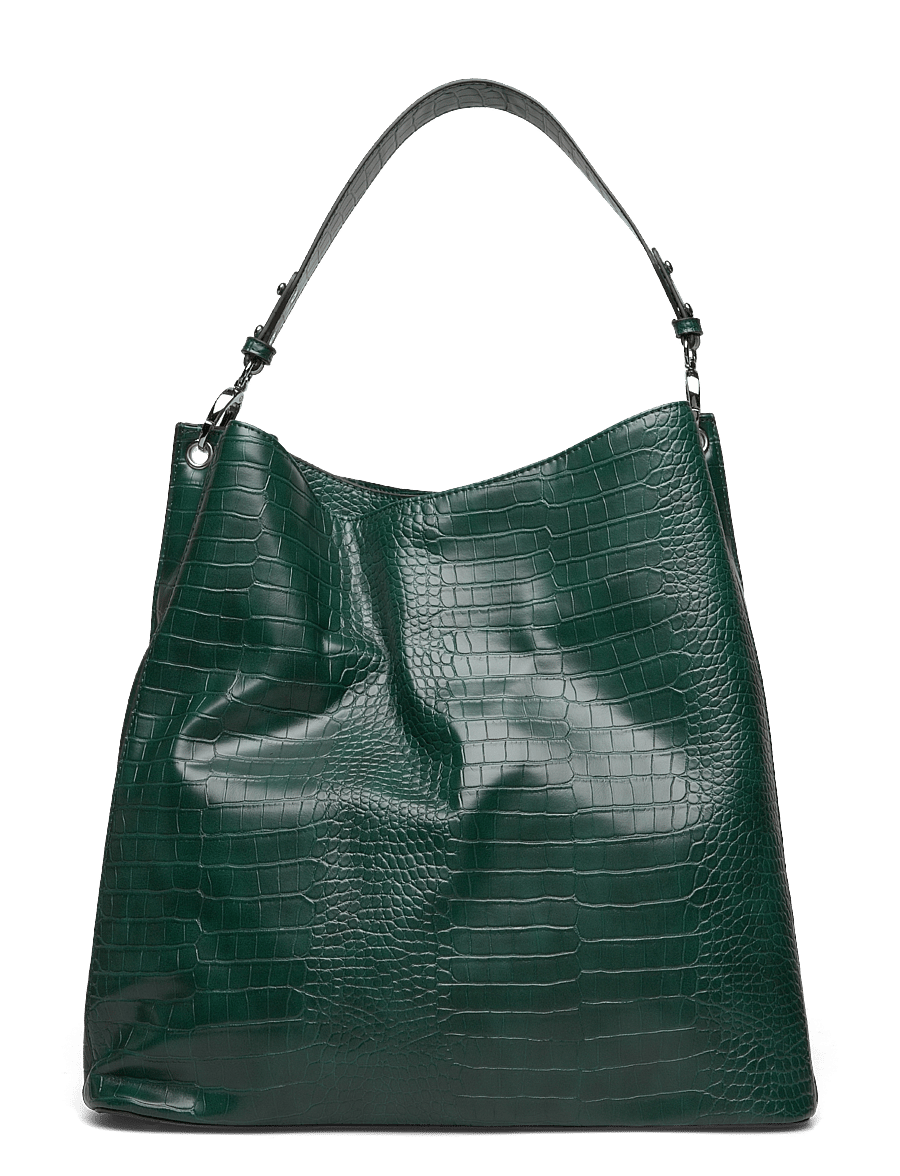 Becksöndergaard - Solid Kayna Bag - moetrendid - dark green - 0