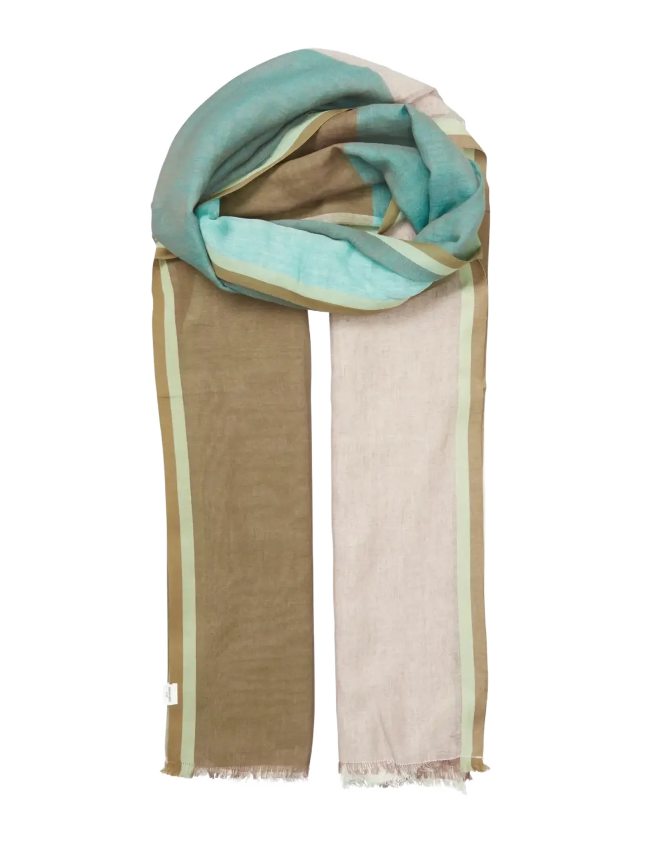 Becksöndergaard - Kikko Cowea Scarf - sjalar - baltic green - 1