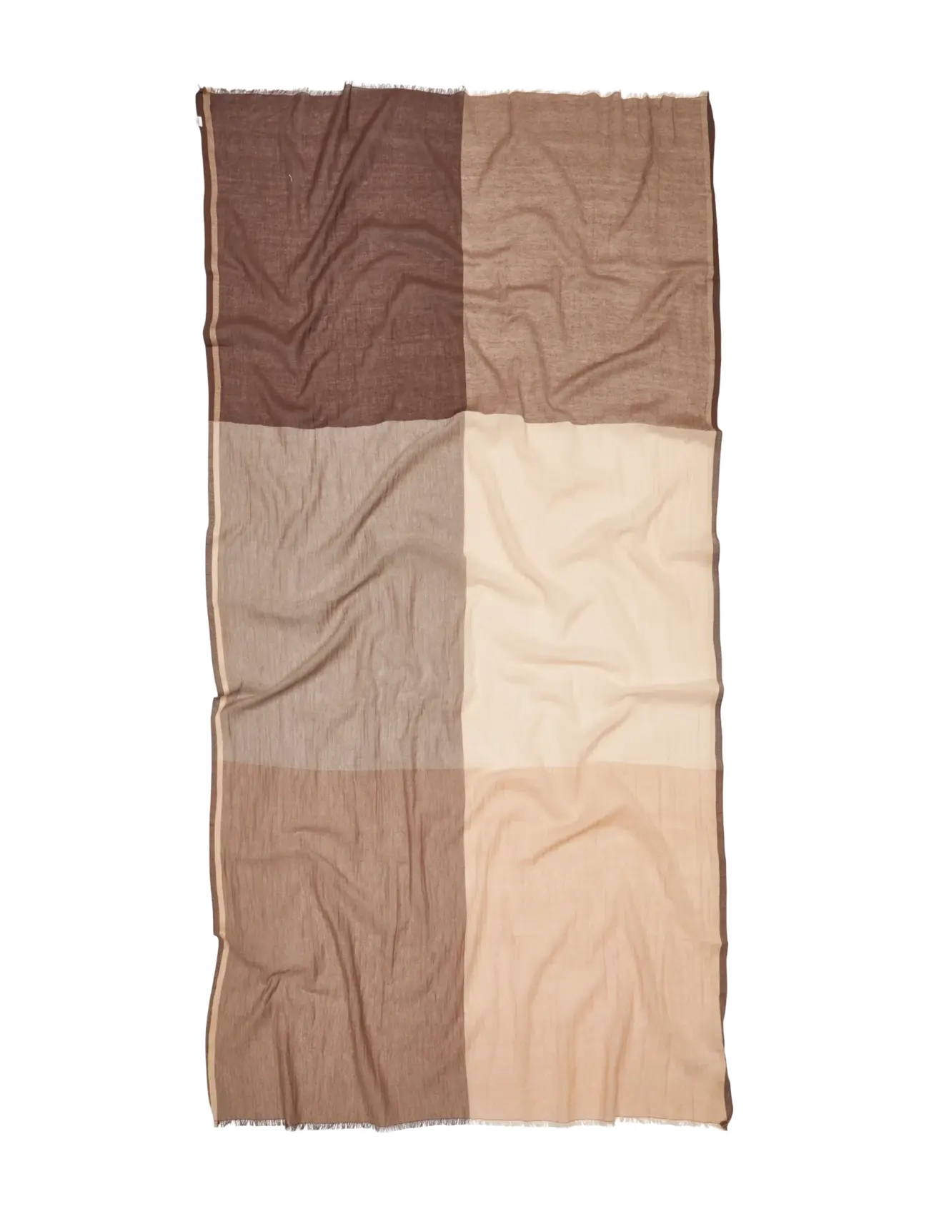 Becksöndergaard Kikko Cowea Scarf - Transitional Layering - CAMEO ROSE / brown