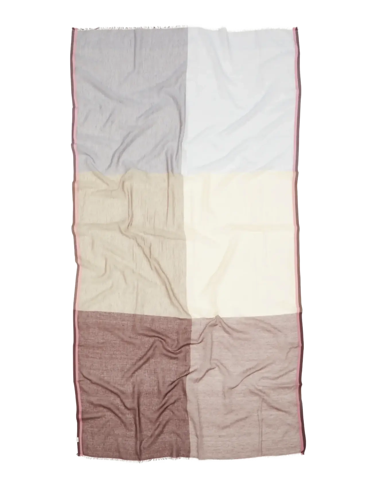 Becksöndergaard Kikko Cowea Scarf - Lightweight scarves - FIG RED / burgundy