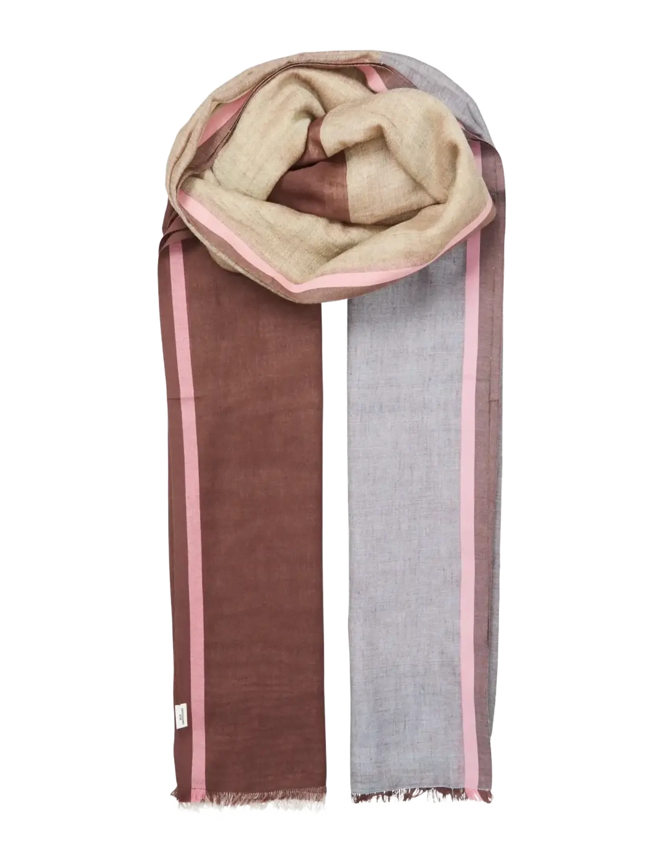 Becksöndergaard - Kikko Cowea Scarf - lightweight scarves - fig red - 1