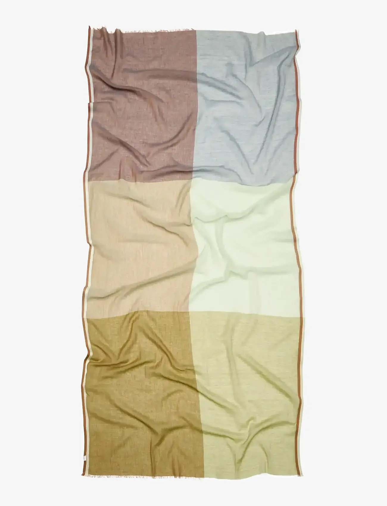 Becksöndergaard - Kikko Cowea Scarf - szaliki - khaki green - 0