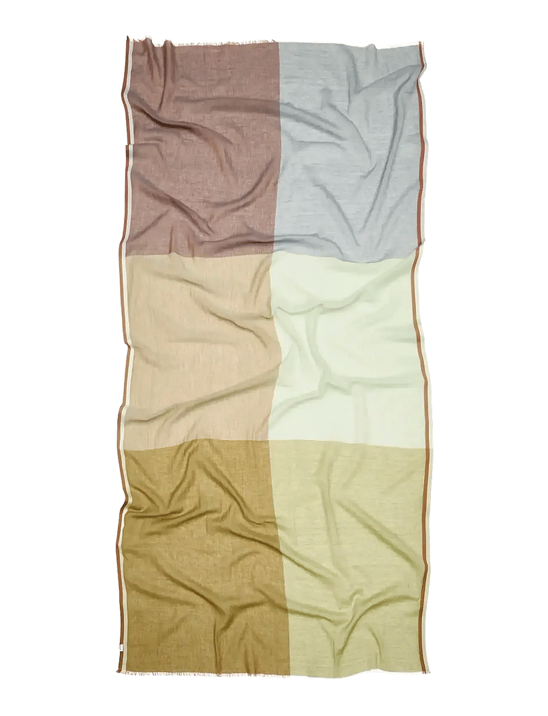 Becksöndergaard - Kikko Cowea Scarf - dunne sjaals - khaki green - 0