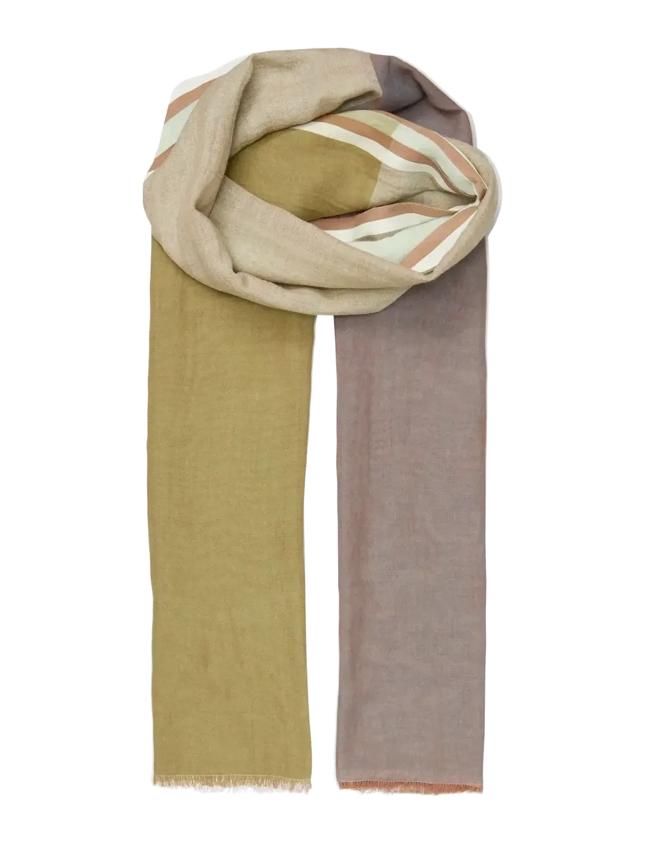 Becksöndergaard - Kikko Cowea Scarf - winterschals - khaki green - 1