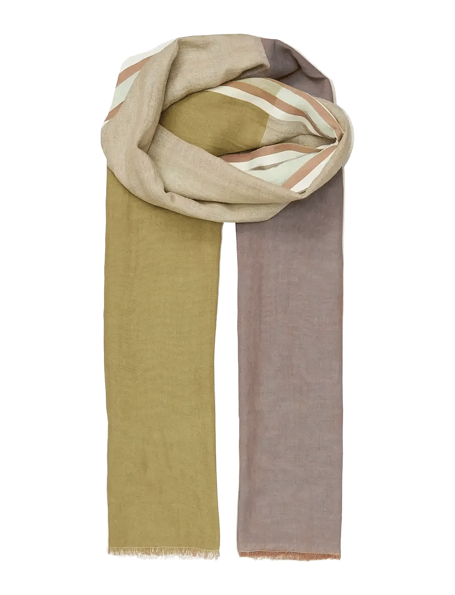 Becksöndergaard - Kikko Cowea Scarf - winterschals - khaki green - 1