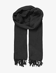 Becksöndergaard - Solid Ilona Scarf - lightweight scarves - black - 0
