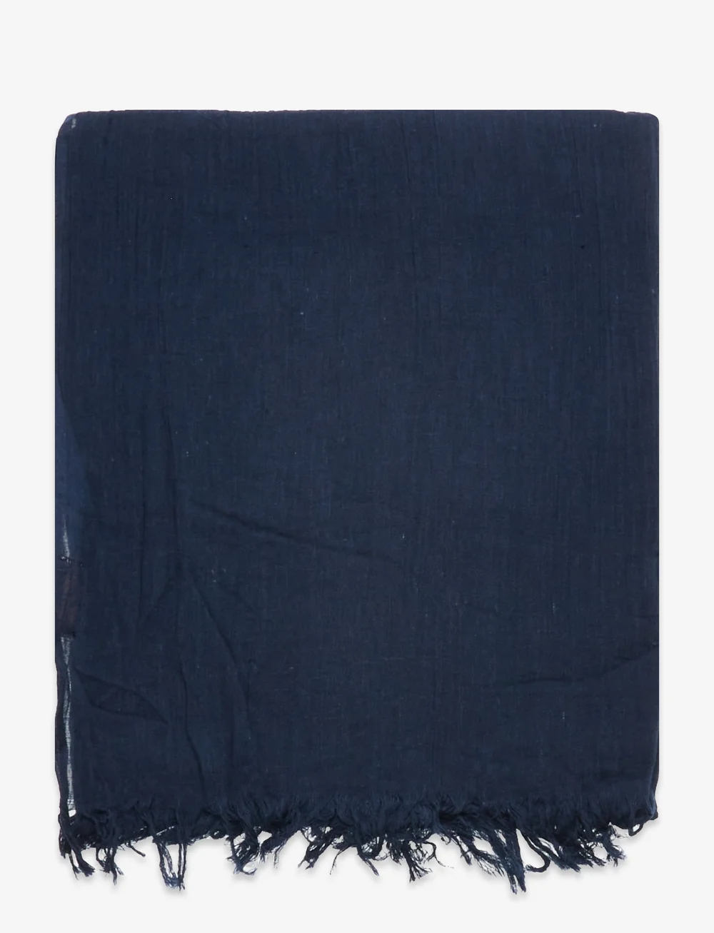 Becksöndergaard - Solid Ilona Scarf - tynde tørklæder - classic navy - 1