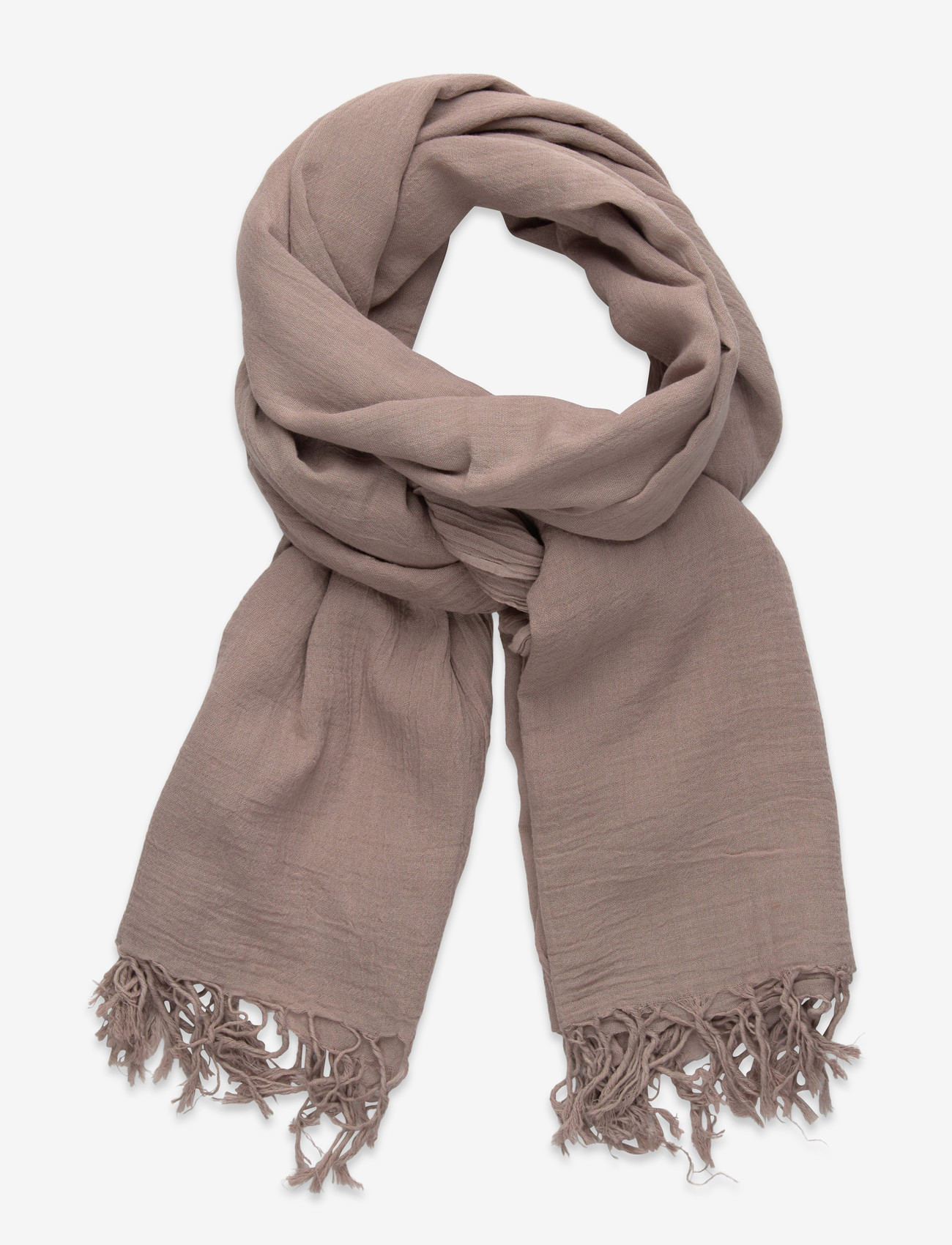 Becksöndergaard - Solid Ilona Scarf - accessories - shadow gray - 0