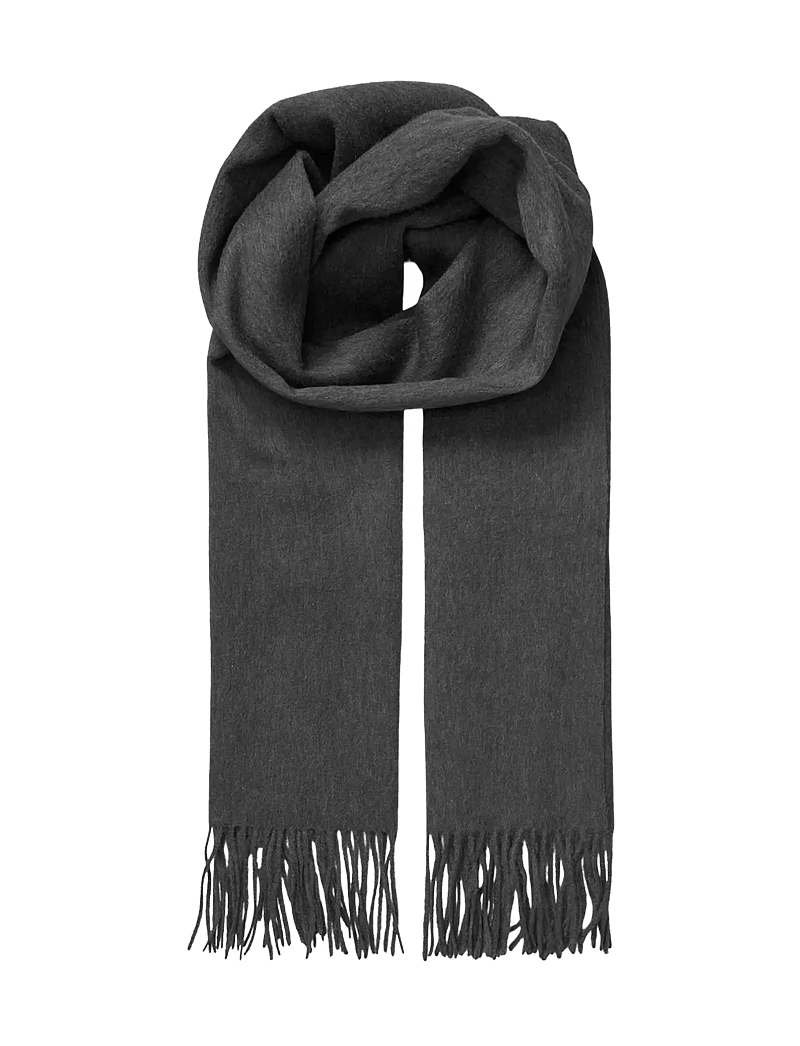 Becksöndergaard - Crystal Edition Scarf - halsdukar - dark grey melange - 0