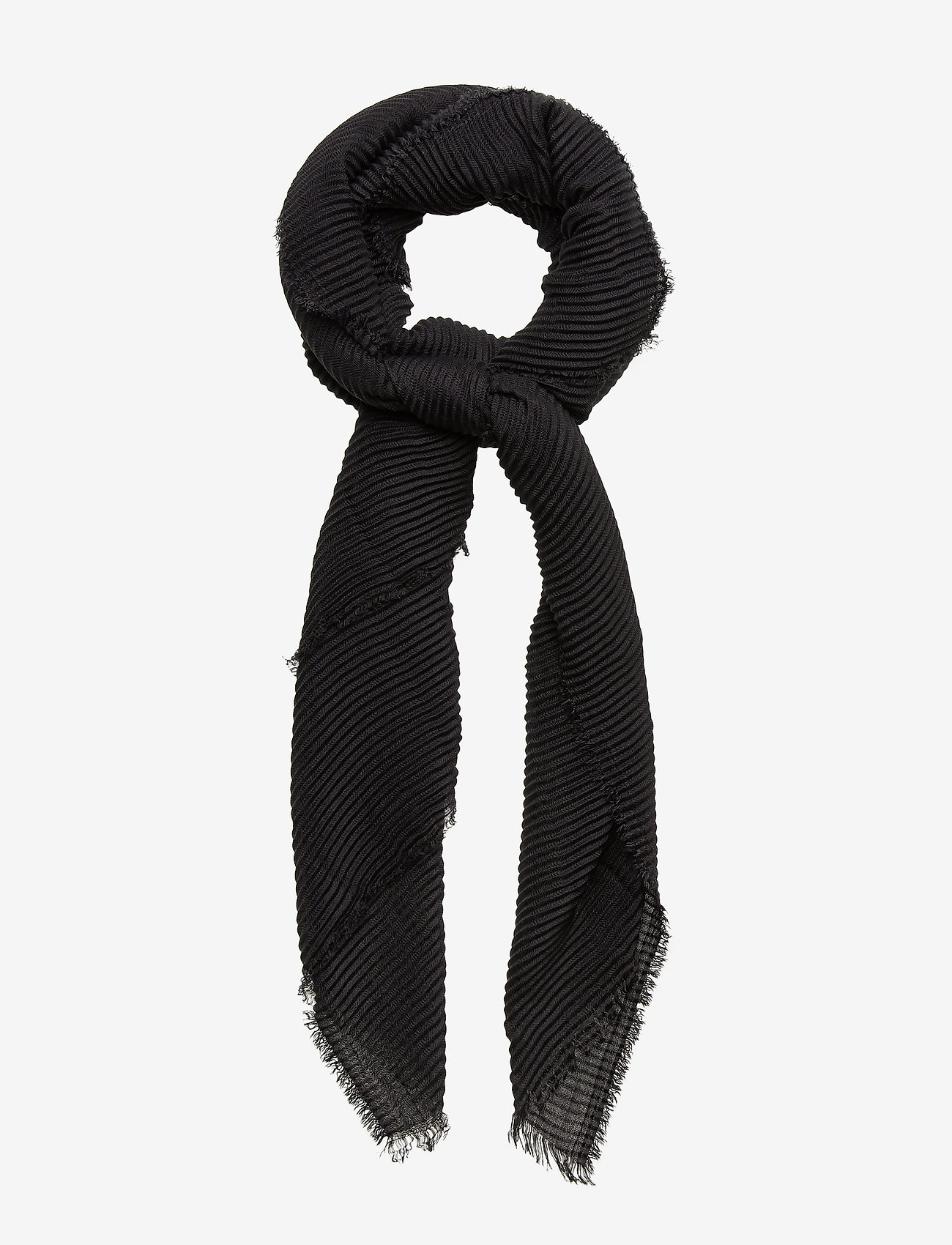 Becksöndergaard - Asta Povi Scarf - lightweight scarves - jet black - 0