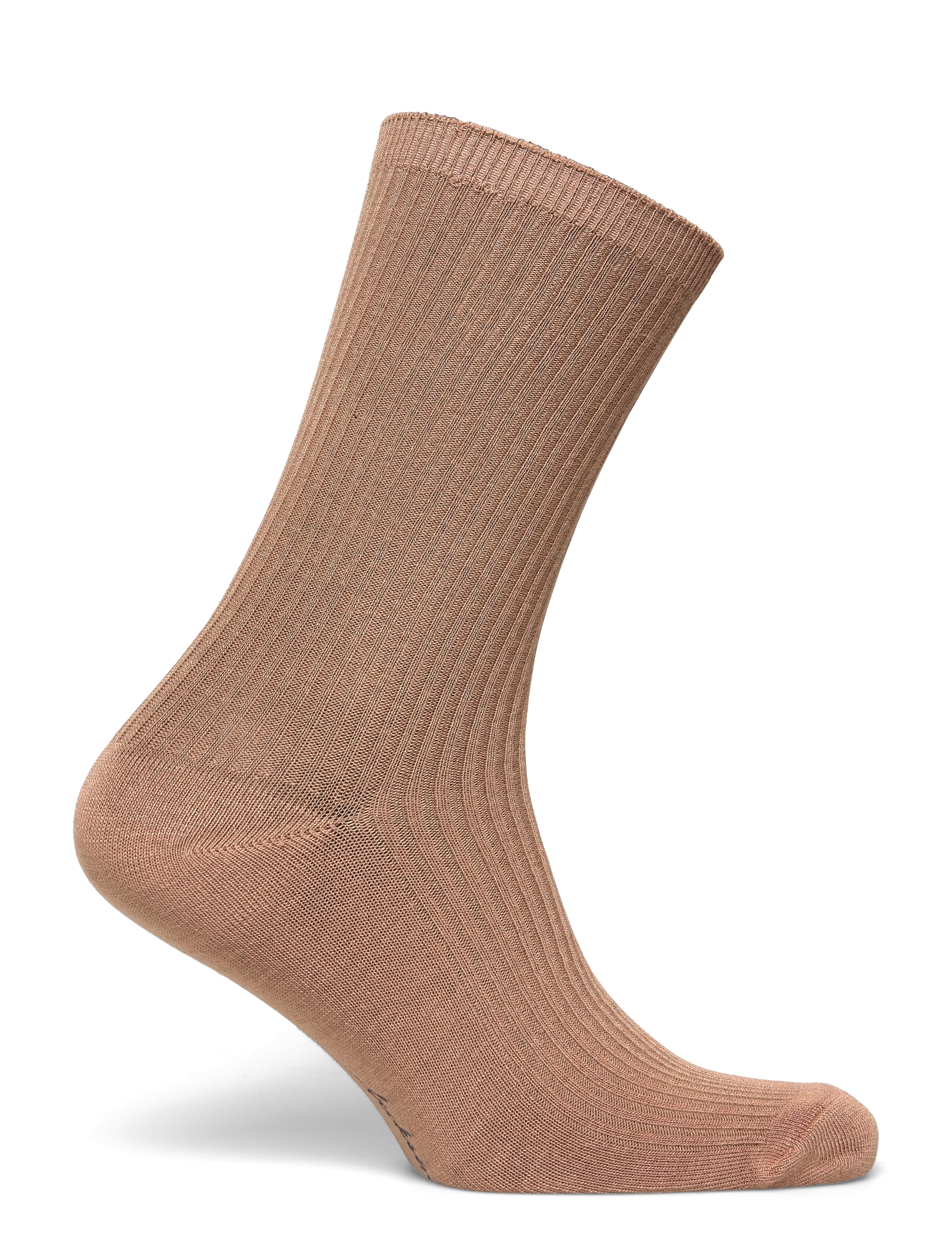 Becksöndergaard - Telma Solid Sock - praline brown - 1