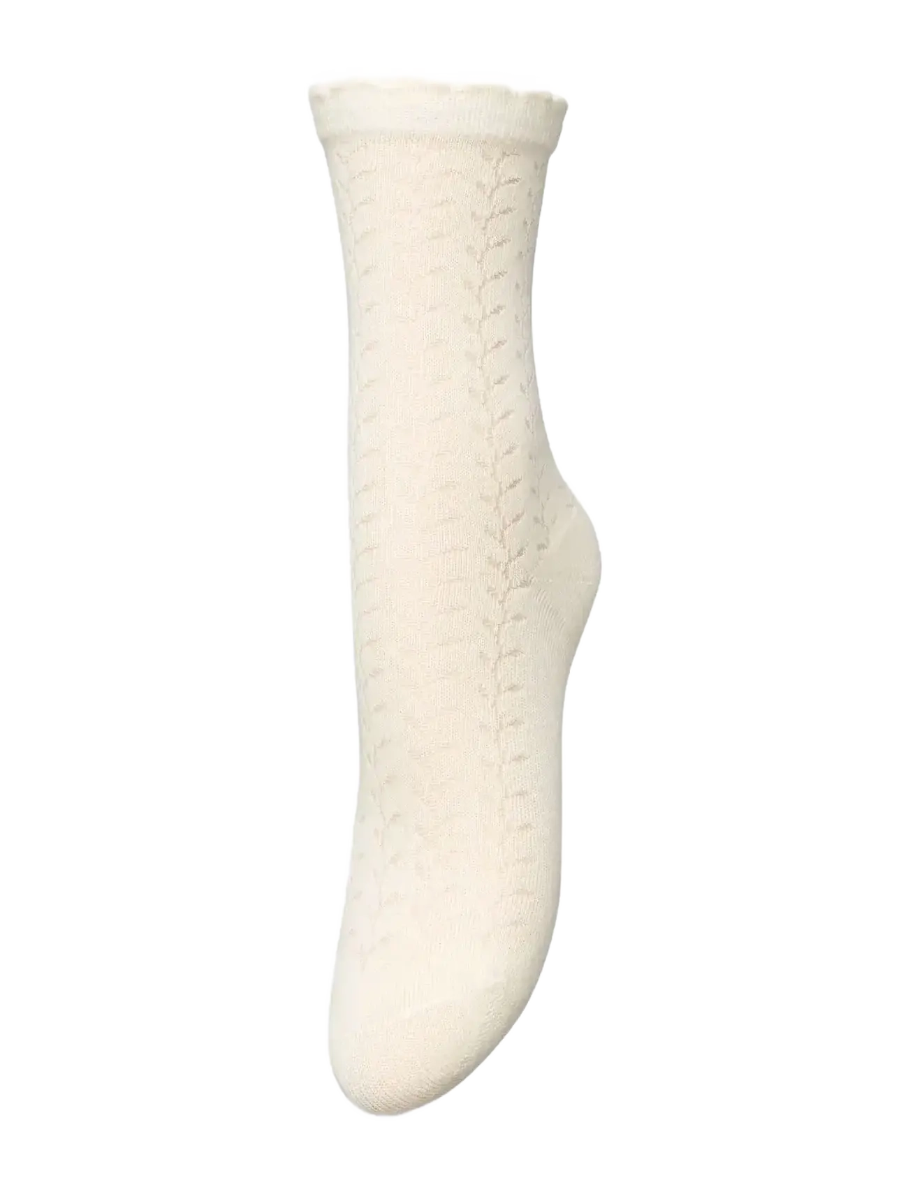 Becksöndergaard Leofa Cotta Sock - Socken - BIRCH WHITE / cream