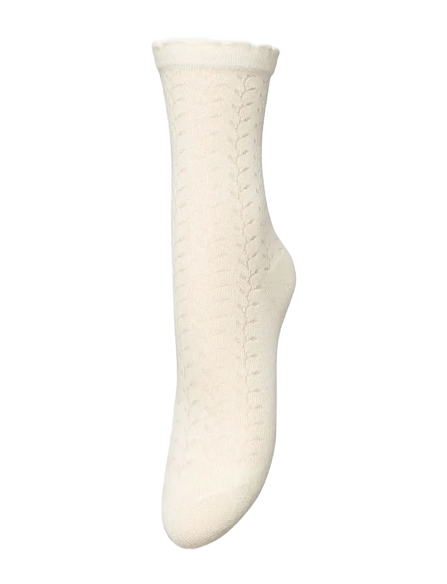 Becksöndergaard - Leofa Cotta Sock - almindelige strømper - birch white - 0