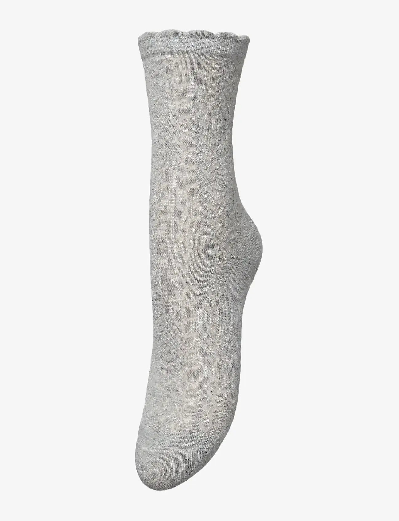 Becksöndergaard - Leofa Cotta Sock - crew-socken - light grey melange - 0