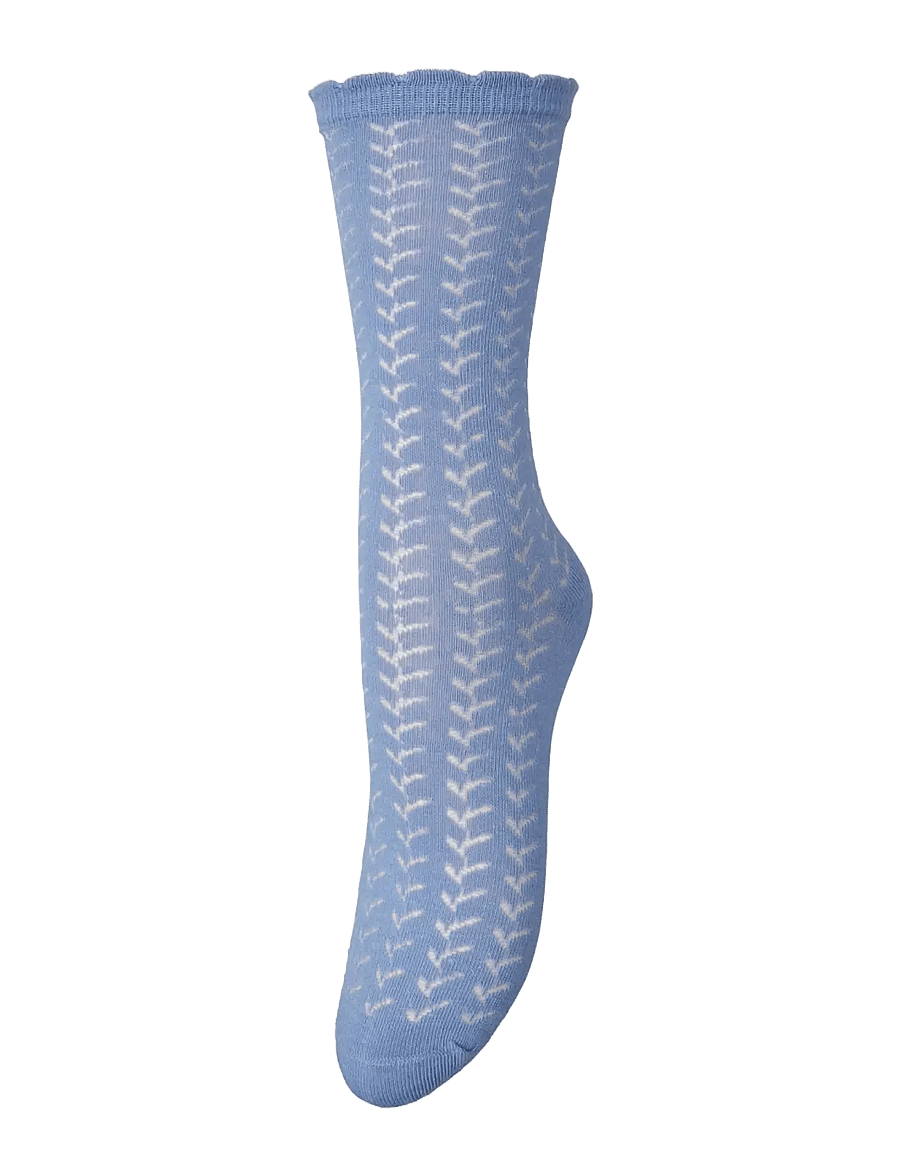 Becksöndergaard - Leofa Cotta Sock - vanliga strumpor - windward blue - 0